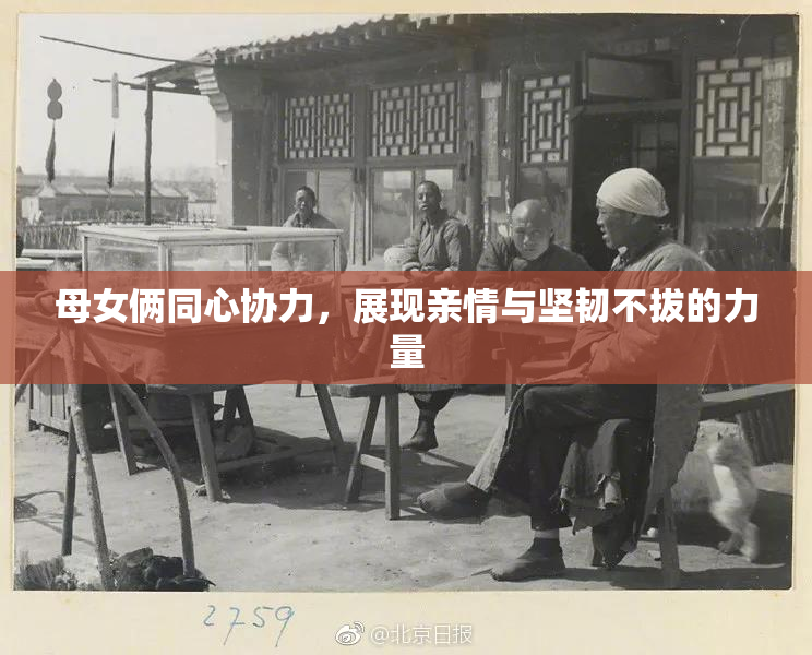 母女俩同心协力，展现亲情与坚韧不拔的力量