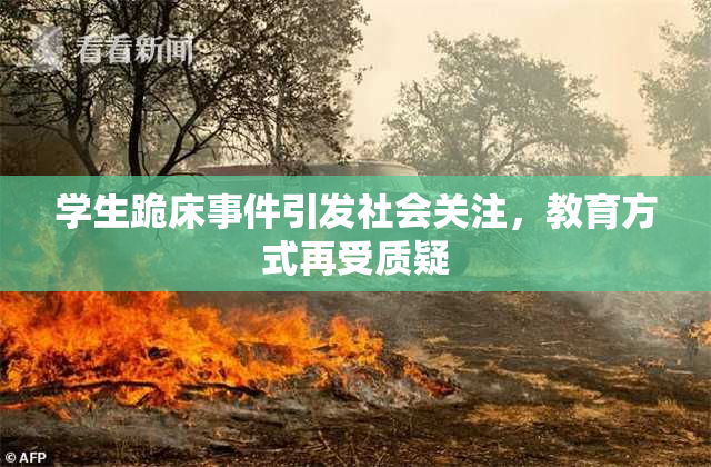 学生跪床事件引发社会关注，教育方式再受质疑