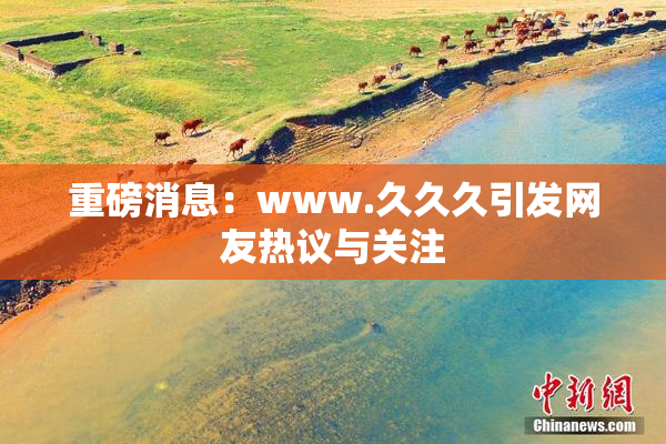 重磅消息：www.久久久引发网友热议与关注