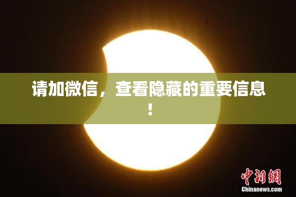 请加微信，查看隐藏的重要信息！